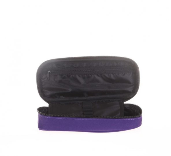 Kaukko Özel Bölmeli Kalem Çantası Mor K2366 - 3