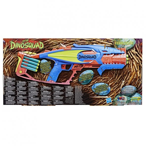 NERF Dinosquad Terrodak F6313 Çocuklar İçin Oyuncak - 7