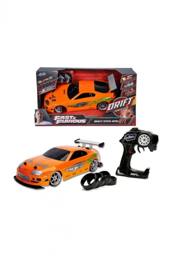 Hızlı Ve Öfkeli Fast & Furious Rc 1995 Toyota Supra Gtr 1:10 Uzaktan Kumandalı Araba 209003 - 2