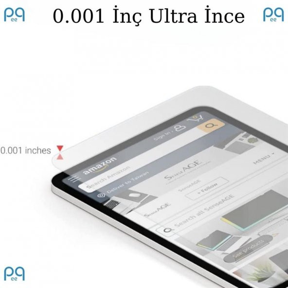 Peeq İpad 9.7 İnç (6.Nesil) 2018 Paper Like Kağıda Yazma Hissi Veren Ekran Koruyucu