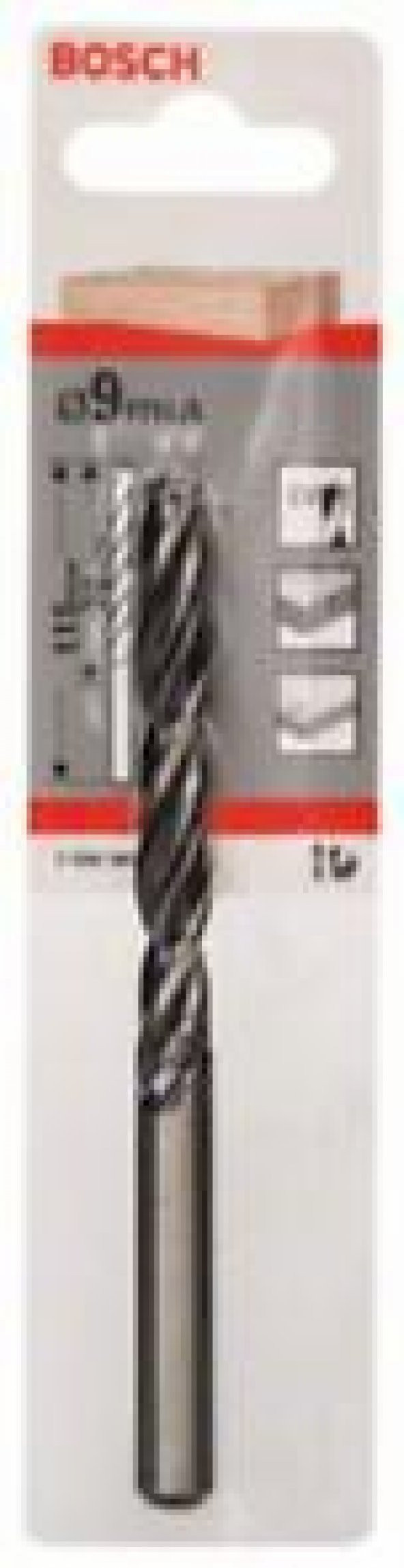 BOSCH Silindir Şaft Ahşap Matkap Ucu 9*120 mm 2.608.596.306 - 2