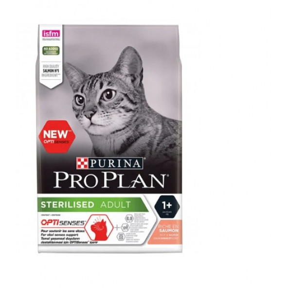 Pro Plan Kısırlaştırılmış Kediler İçin Somonlu Ve Ton Balıklı Kedi Maması 10 Kg