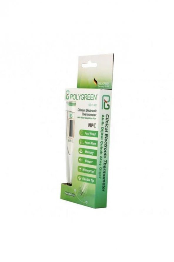 Polygreen Kd 1481 Akıllı Dijital Çubuk Ateş Ölçer KD 1481 - 2