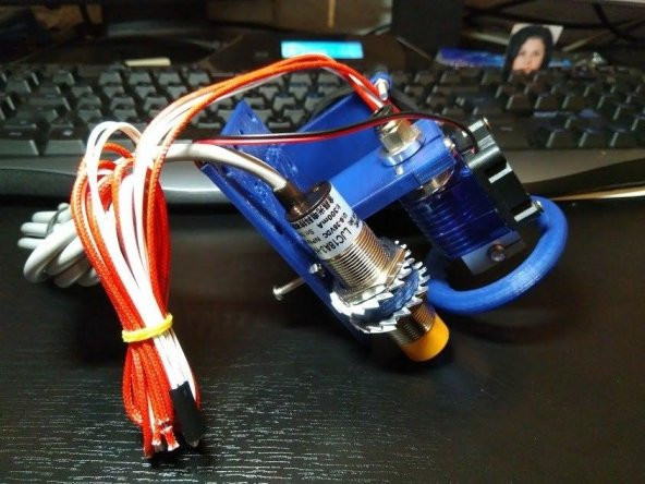Anet A8 - E3D V6 Klon Tutucu Plastik Aparat