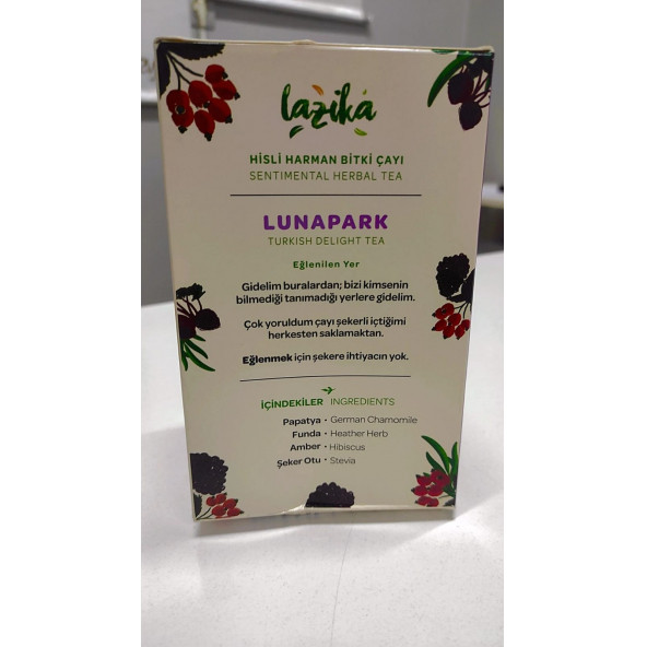 LAZİKA Hisli Harman Bitki Çayı LUNAPARK - 2