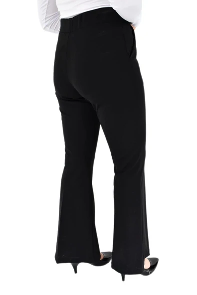 Kadın İspanyol Paça Kumaş Pantolon BGL-ST02696 - Resim 11