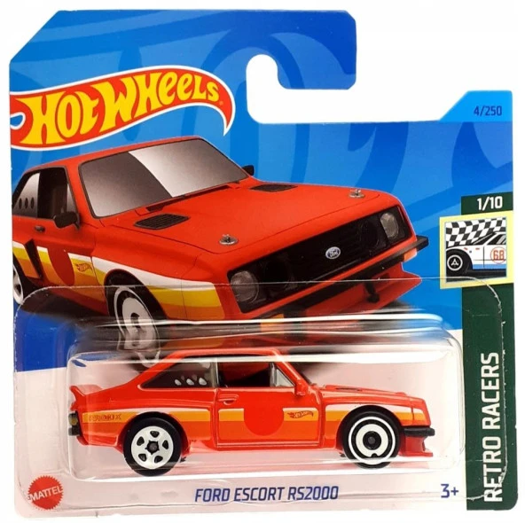 Hot Wheels Tekli Arabalar FORD ESCORT RS2000 HKJ77 - 3