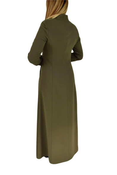 Kadın Fermuarlı Ferace BGL-P3046 - 8