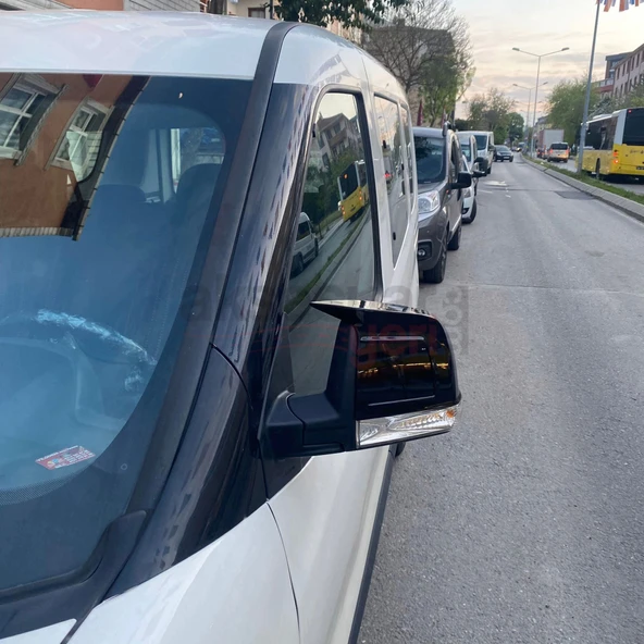 Fiat Doblo Geniş Aile Batman Yarasa Ayna Kapağı 2010-2022 - 2