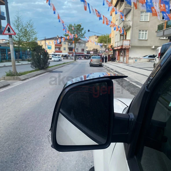 Fiat Doblo Geniş Aile Batman Yarasa Ayna Kapağı 2010-2022 - 5