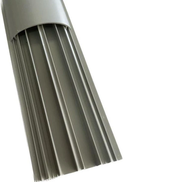 Sert Plastik 90x20 Balık Sırtı Kablo Kanalı Yapışkanlı 2 mt Gri