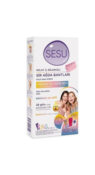 Sesu Sir Ağda Bantları Ağdaya Ilk Adım Seti 24 lü