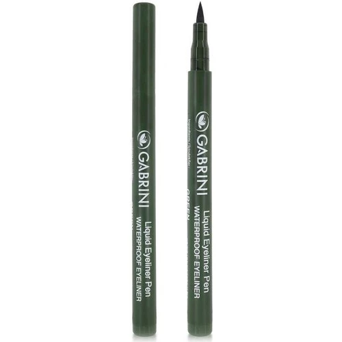 Gabrini Liquid Suya Dayanıklı Yeşil Kalem Eyeliner