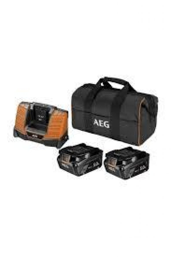 Aeg Akü+Şarj Cihazı Seti SET LL1850 SHD 2x5.0 AH