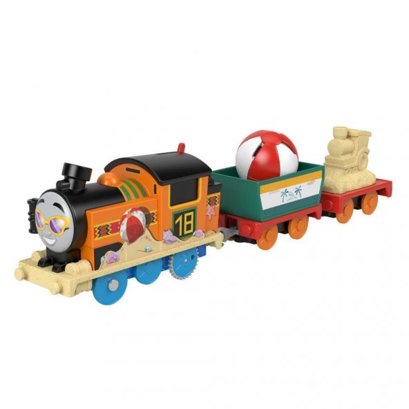 Mattel Fisher Price Thomas ve Friends Büyük Tekli Trenler HMK05 Beachy Nia Çocuklar İçin Oyuncak Tren - 2