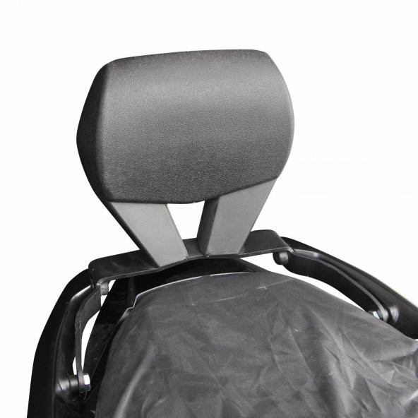 GP Kompozit Honda Forza 250 2023-2025 Uyumlu Sissy Bar Siyah - 2