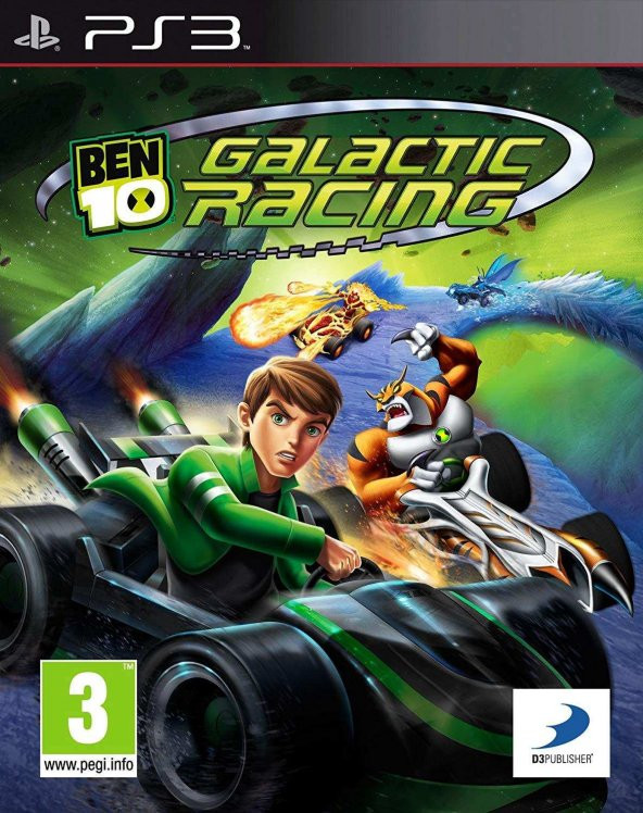 Ps3 Ben 10 Galactic Racing 100 Orjinal Oyun