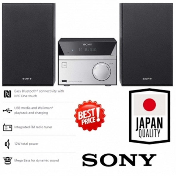 Sony CMT-SBT20 12 W CD Çalar NFC Hi-Fi Ses Sistemi - 5