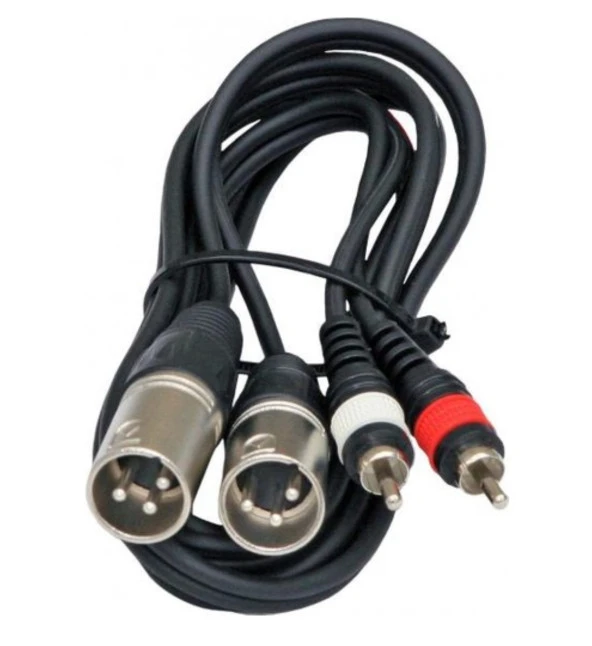 Ayt Powermaster 2 Xlr Dişi 2 Rca Renkli Kablo 3 Metre