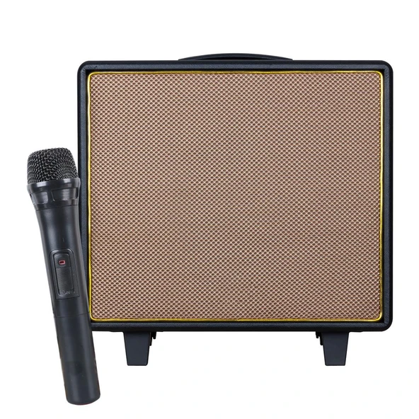 Shile GT-10 El Mikrofonlu Taşınabilir Hoparlör Seyyar Anfi Usb Bluetooth Sd - 7