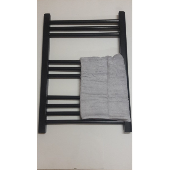 Eurasia Havlupan Towel Radiator 500x700 Siyah 10 Borulu Havlupan 500X700 SİYAH HAVLUPAN