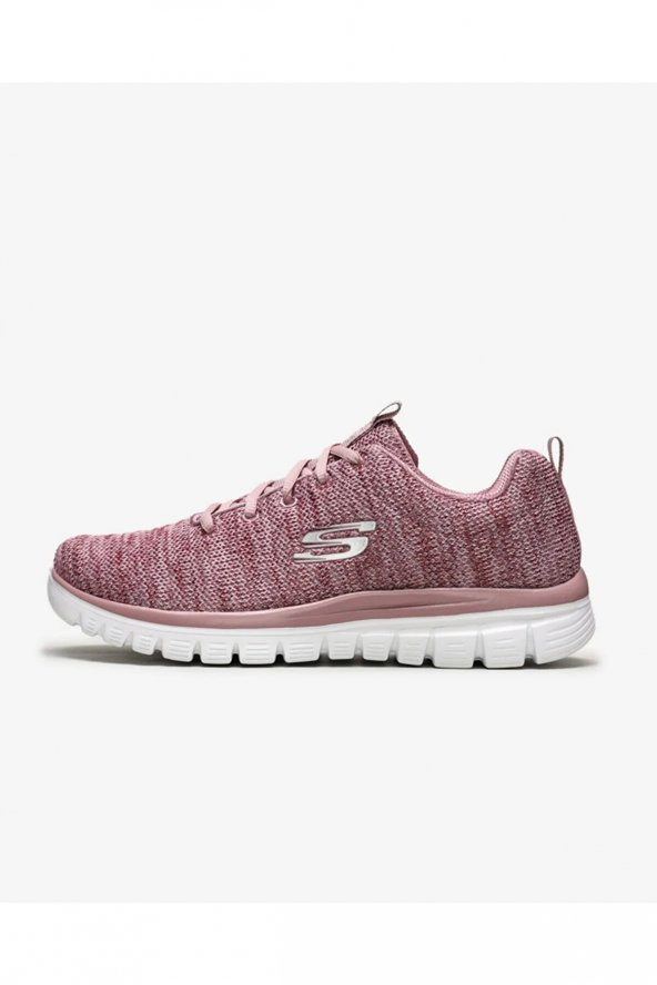 Skechers GRACEFUL-TWİSTED FORTUNE Kadın Pembe Spor Ayakkabı - 12614 MVE