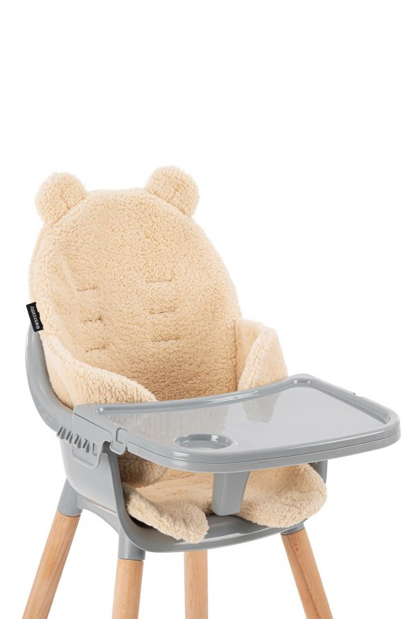 Wellgro Teddy Bear Çok Fonksiyonlu Peluş Ped, Bebek Arabası Minderi - 2