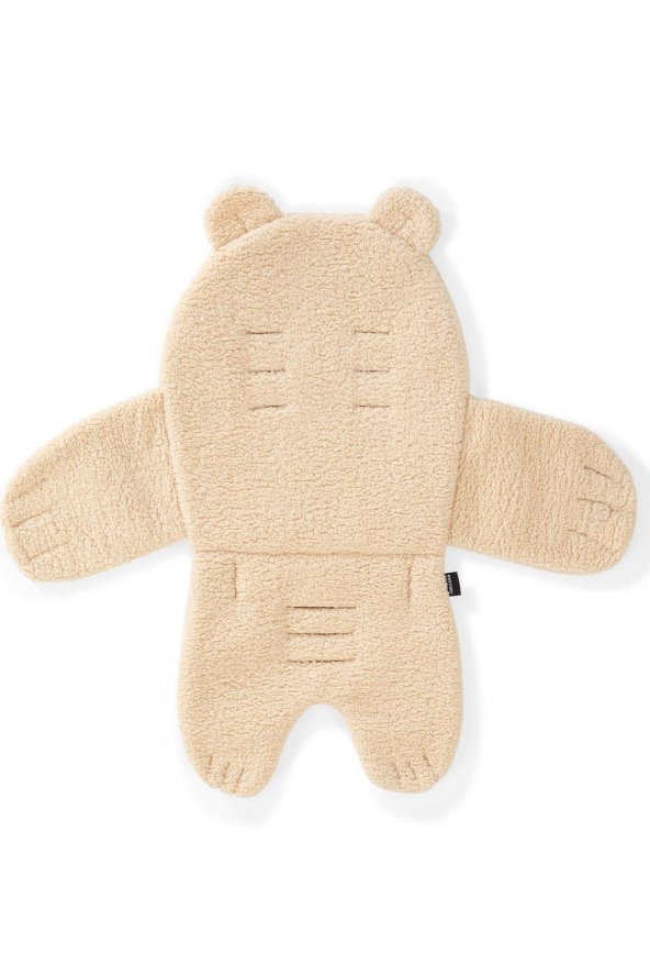 Wellgro Teddy Bear Çok Fonksiyonlu Peluş Ped, Bebek Arabası Minderi - 4