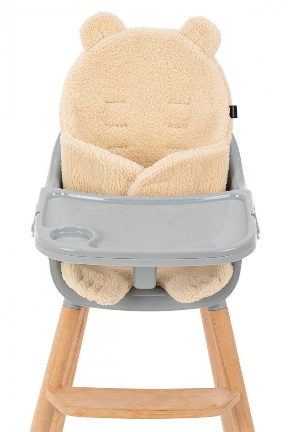 Wellgro Teddy Bear Çok Fonksiyonlu Peluş Ped, Bebek Arabası Minderi - 7