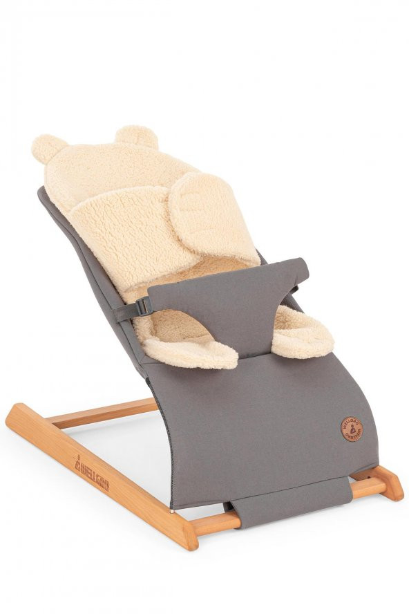 Wellgro Teddy Bear Çok Fonksiyonlu Peluş Ped, Bebek Arabası Minderi - 8