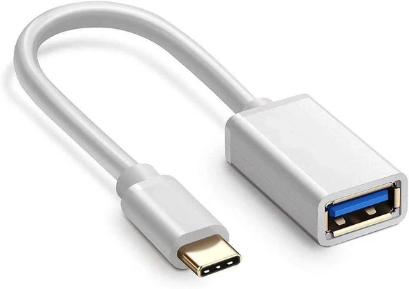 PDAteknoloji TYPE-C to USB adapter MICRO to USB Adapter Altın Uçlu OTG-C3