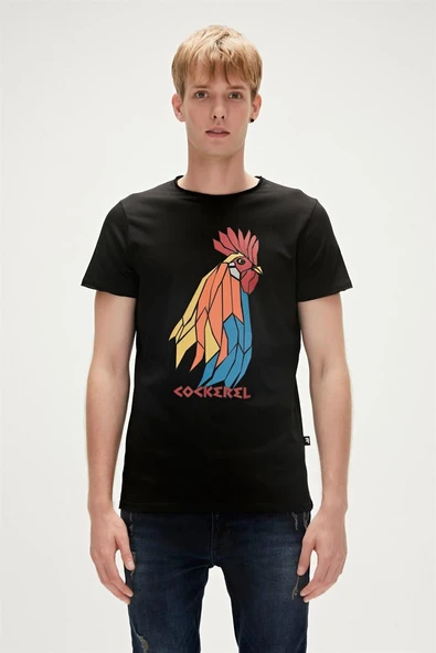 Bad Bear 23.01.07.012-C01 Cockerel Erkek T-Shirt