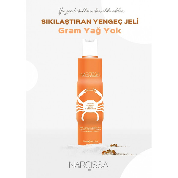 Narcissa Sıkılaştırıcı Selülit Ve Çatlak Giderici Yengeç Jeli 250ml