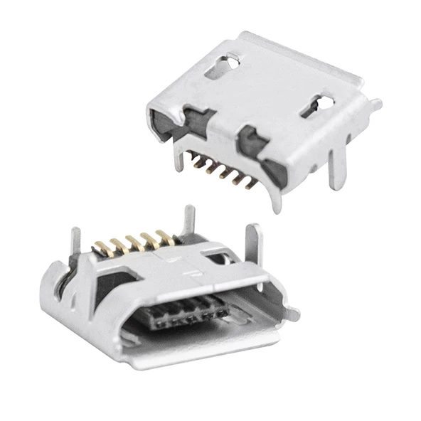 Ayt IC-266A-1 Micro Usb 4 Şaseli Pinli Ürün Android Giriş Soket Jack ürün görseli 1