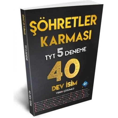 Kr Akademi Yayınları TYT Şöhretler Karması 5 Deneme