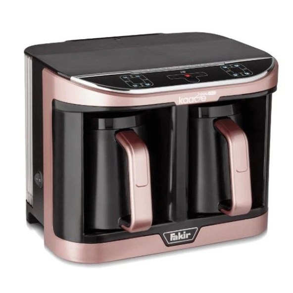 Fakir Kahve Makinesi 4+4 Fincan Kapasiteli Kaave DualPro RosıeGold - 2