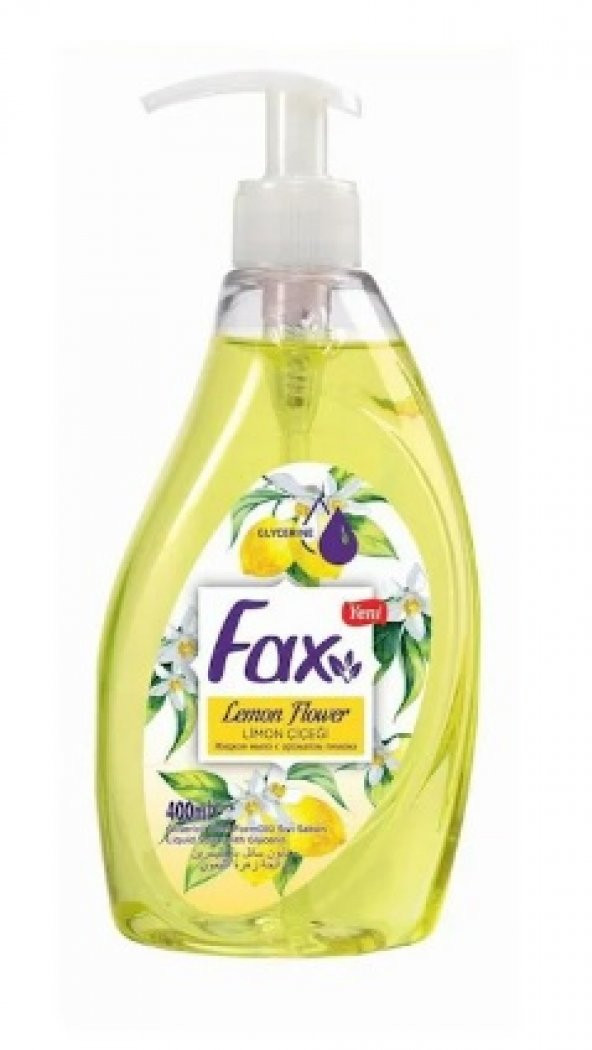 Fax Limon Çiçeği Kokulu Sıvı Sabun 400 ML