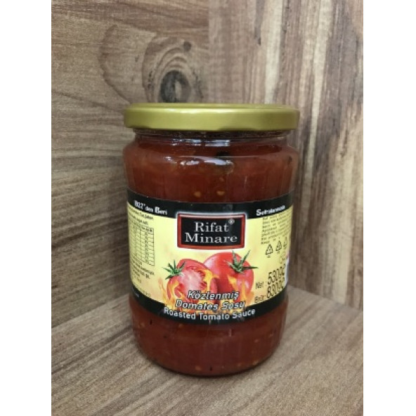 RİFAT MİNARE Közlenmiş Domates Sosu (580 cc) - 2