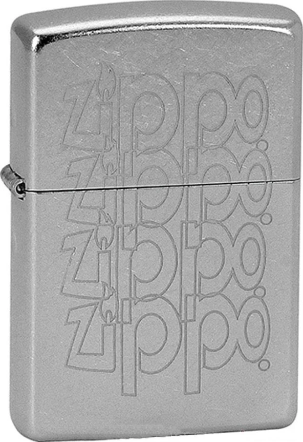 Zippo Logo Design Chromium Çakmak