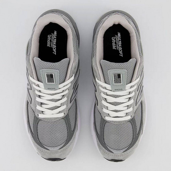 New Balance 990 v5 Gri Erkek Sneaker - 3