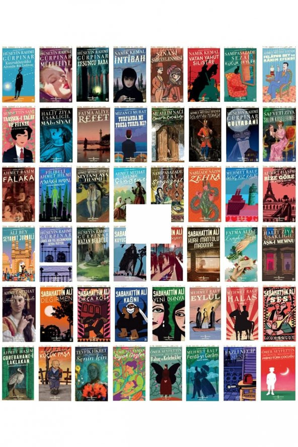 İş Bankası Türk Edebiyatı Klasikleri 48 Kitap Full Set