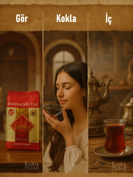 Mahmood Seylan Kaçak Çay 400g Yoğun Aromalı Dem - Resim 2