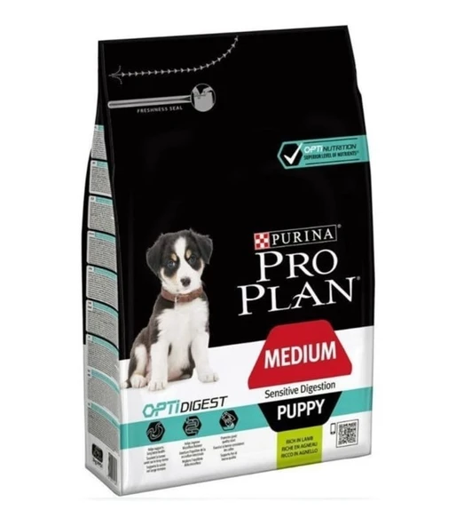 Pro Plan Medium Puppy Orta Irk Kuzu Etli Yavru Köpek Maması 1,5 KG Açık Mama - 1