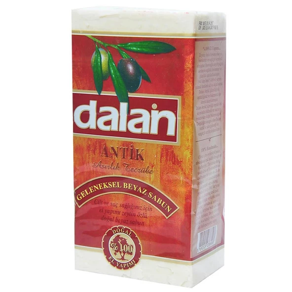 Dalan Zeytinyağlı Sabun 180Gr 5 Adet Saf Beyaz Zeytinyağı Sabunu