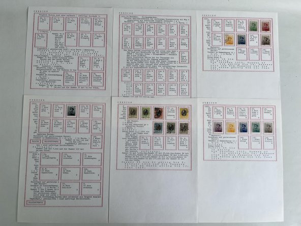 Sırbistan Posta Pulu Lotu 60 Adet G03 - Resim 5