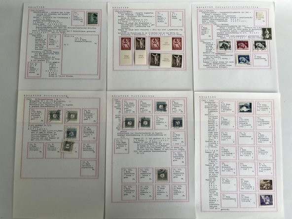 Hırvatistan Posta Pulu Lotu 100 Adet G01 - Resim 4