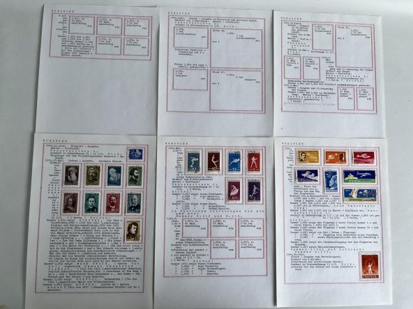 Romanya Posta Pulu Lotu 1170 Adet G06 - Resim 2