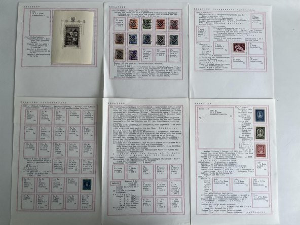 Hırvatistan Posta Pulu Lotu 100 Adet G01 - Resim 6