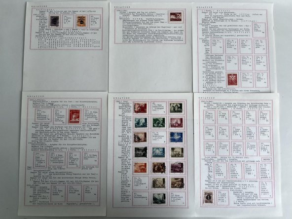 Hırvatistan Posta Pulu Lotu 100 Adet G01 - Resim 7