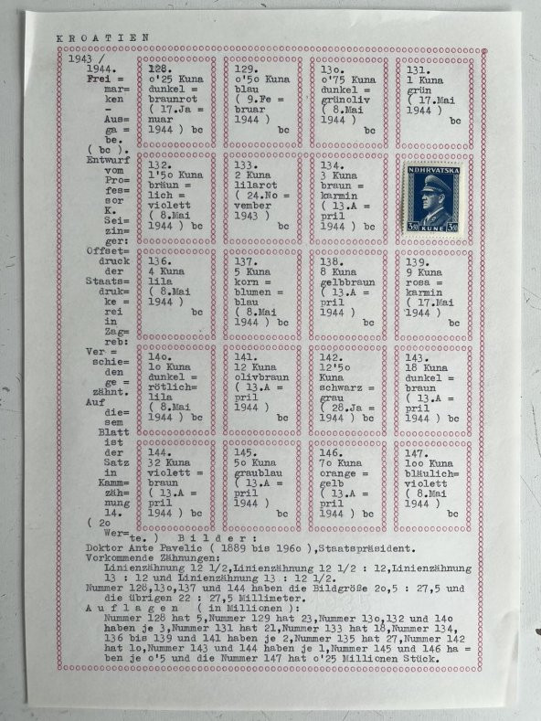 Hırvatistan Posta Pulu Lotu 100 Adet G01 - Resim 8